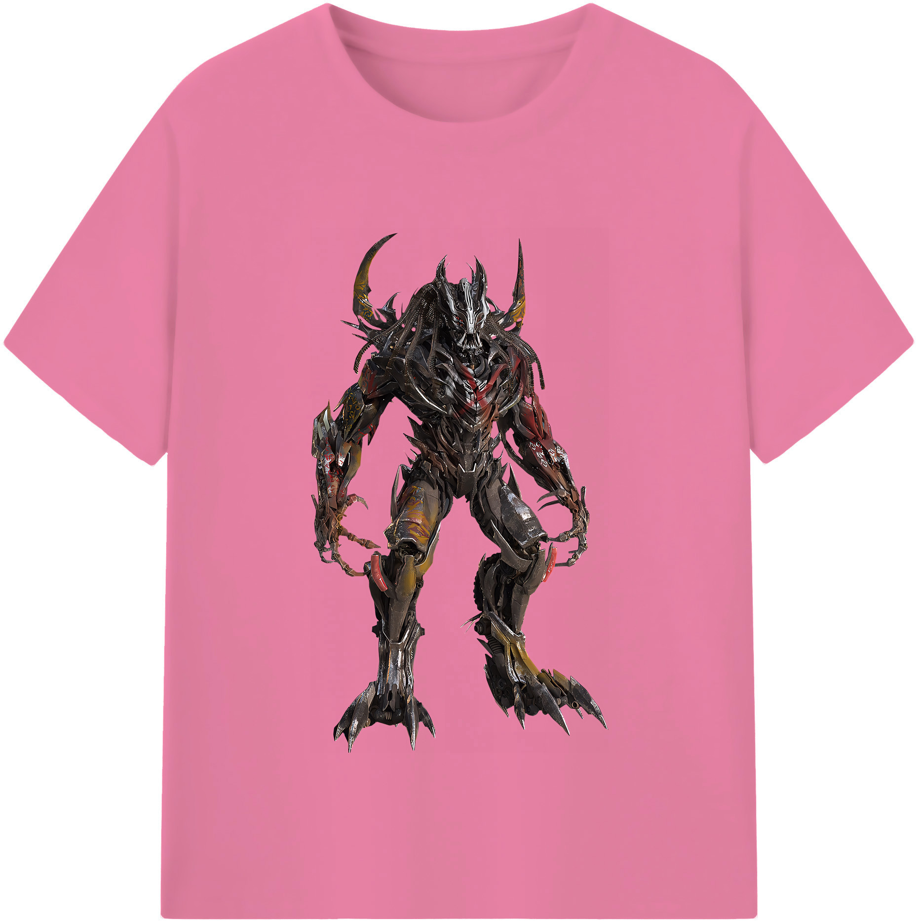 （画像用） Transformers トランスフォーマー 綿100％半袖Tシャツ（フロントプリント）
